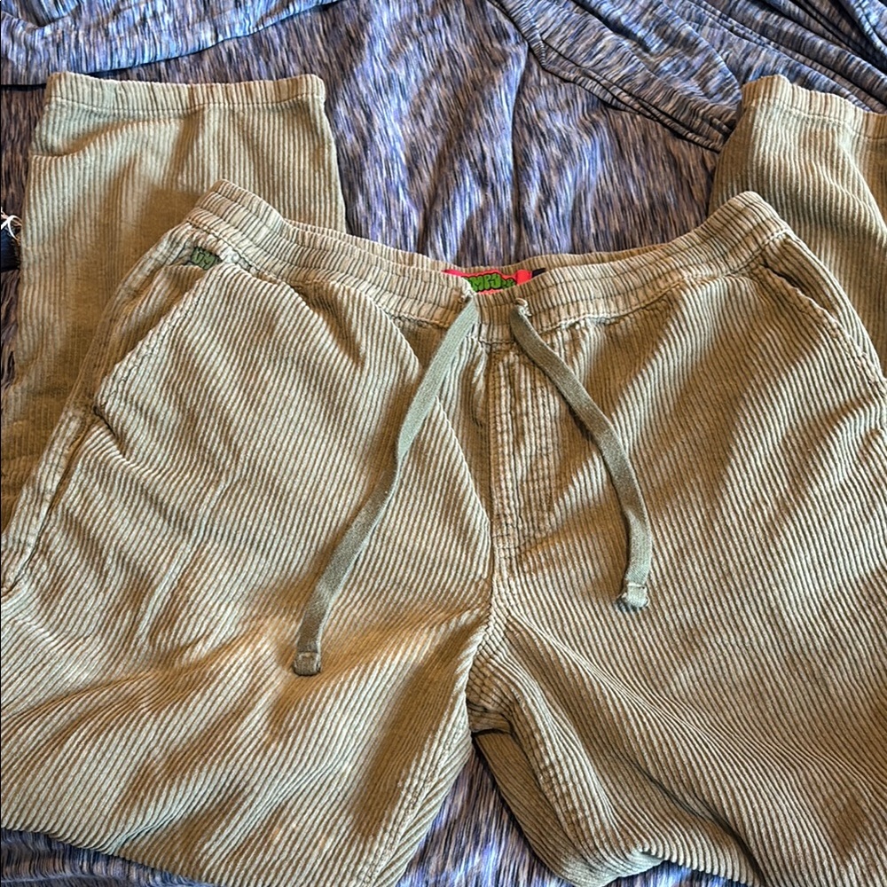 Tan Relaxed Fit Joggers Sweatpants